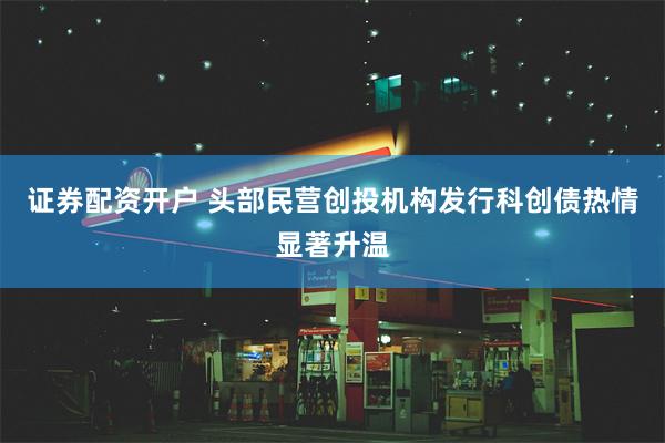 证券配资开户 头部民营创投机构发行科创债热情显著升温